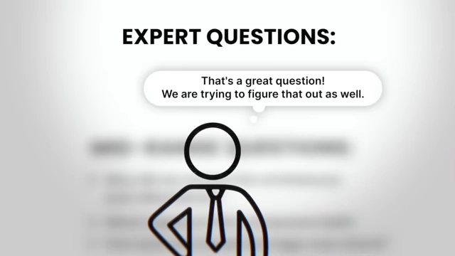 An expert's response to a complex question confirms the questioner has reached the frontier of knowledge.
