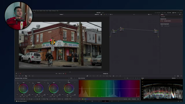 Adjusting exposure using the HDR Color Wheels' Global control