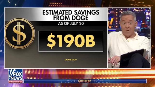 Graphic indicates estimated savings from the Department of Energy (DOE) of $190 billion.