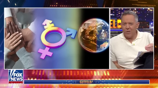 Composite graphic showing diverse hands, gender symbols, and a planet earth split between lush and barren sides, representing social and environmental issues.