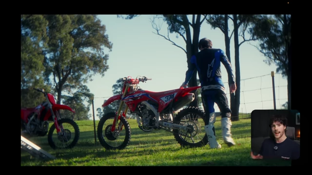 Footage with filmic effects such as radial blur, RGB split, and halation applied