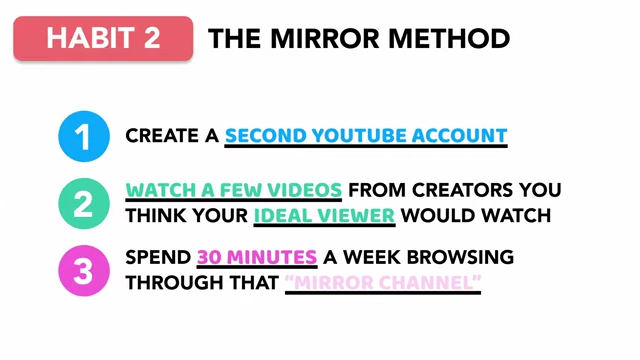 Instructions for creating and using a secondary YouTube account for market research