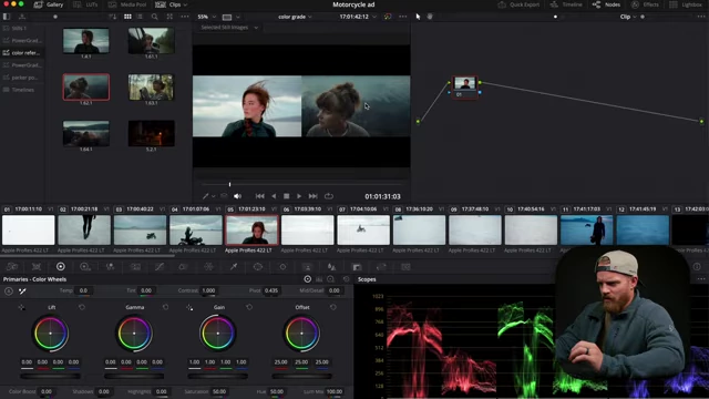 Split Screen for Color Matching in DaVinci Resolve