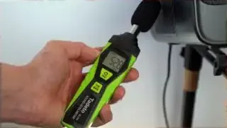 Original projector noise level at 52.0 dBA