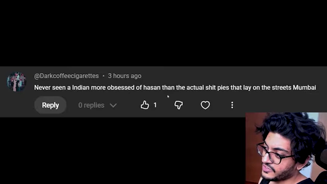 Screenshot of a racist comment from Hasan's fanbase
