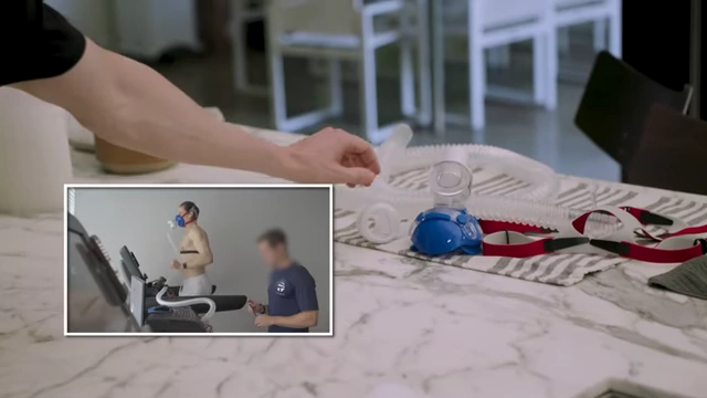 Bryan Johnson points to various plastic medical devices used in his home, highlighting plastic's pervasiveness.