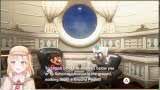 Amelia making a "your mom" joke during a game stream