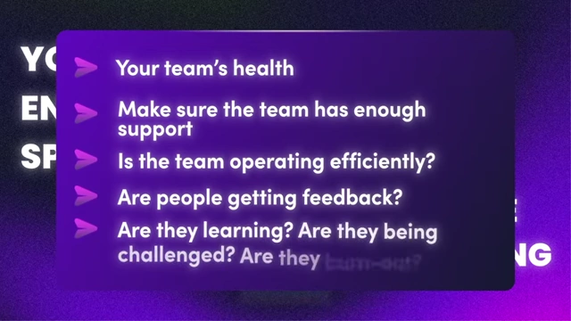 Key focus areas for Engineering Managers