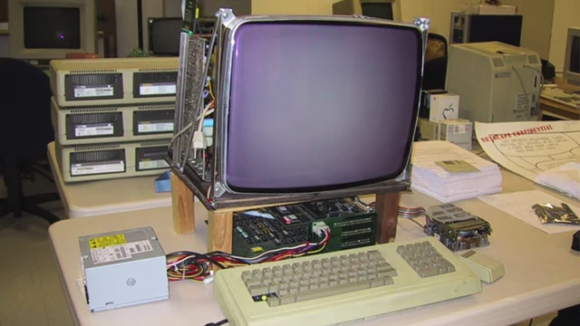 Early Lisa prototype setup
