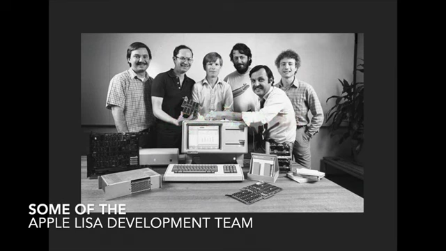Photo of some of the Apple Lisa development team