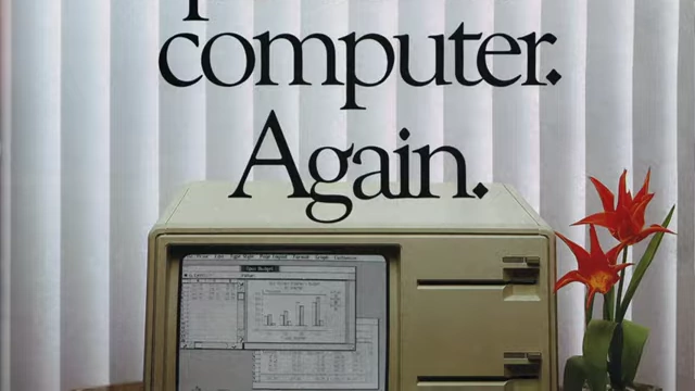 Apple Lisa advertisement "The personal computer. Again."