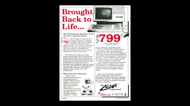 Sun Remarketing advertisement for the "Lisa Professional"