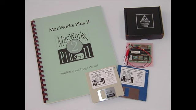 MacWorks Plus II software and board