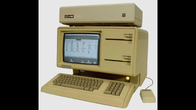 Apple Lisa 1 system with Twiggy drives and external ProFile hard drive