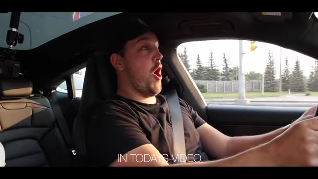 The speaker driving a car with an excited expression, illustrating the joy and passion he finds in automotive experiences