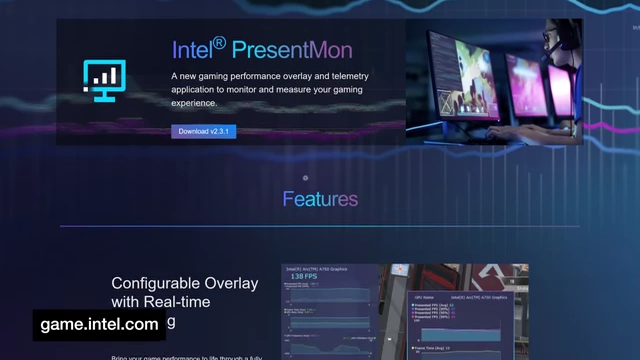 Intel PresentMon的官方网站，提供下载和功能介绍