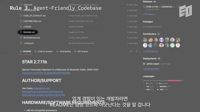 代码库中的README文件与代码不一致问题示例