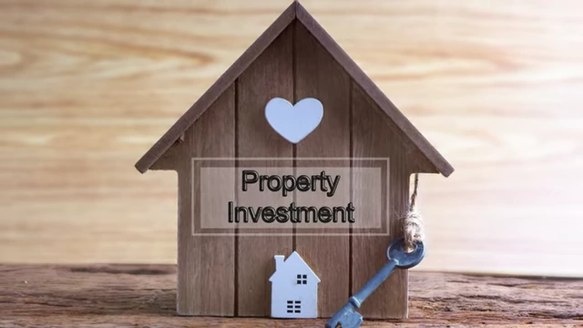 A small house graphic overlaid with "Property Investment" text