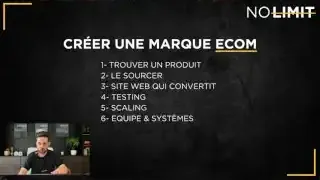 Overview of the 6 steps to building an e-commerce brand