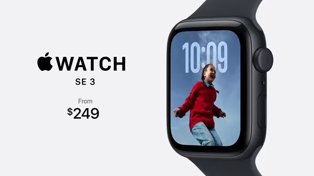 Pricing and design for the Apple Watch SE 3.