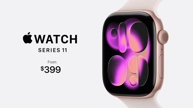 Pricing and design for the Apple Watch Series 11.