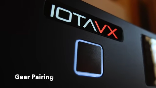 An audio receiver with the "IOTA VX" logo.