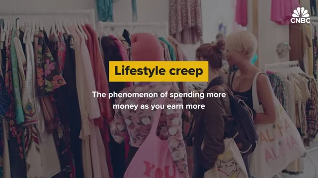 Definition of Lifestyle Creep