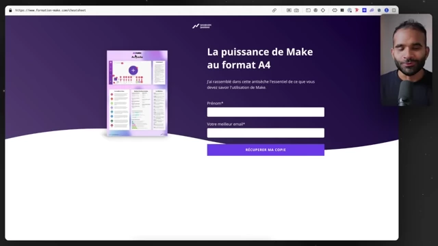 Example of a "Make" automation cheat sheet