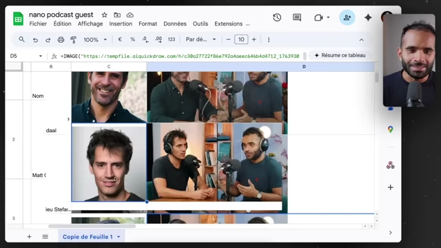 Personalized podcast invitation thumbnail featuring a potential guest