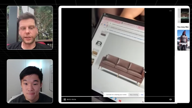 Screen recording of a product discovery video, illustrating the organic, authentic style that performs well