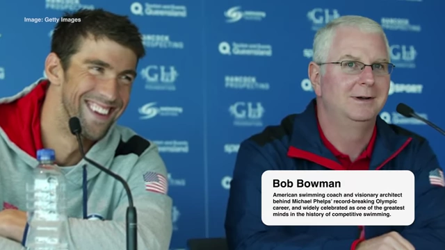 American swimming coach Bob Bowman, coach of Michael Phelps.
