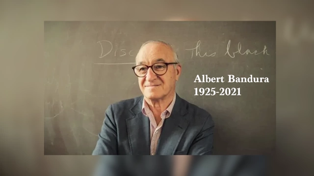 Albert Bandura, psychologist who identified four drivers of agency.