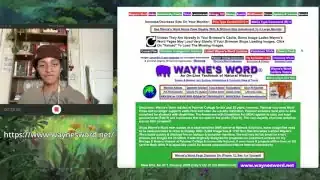 Wayne's Word homepage, an online textbook of natural history, featuring links to various biological topics and essays.
