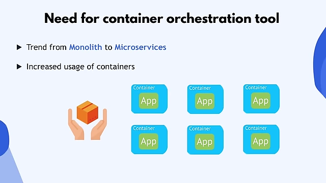 The need for container orchestration with increasing microservices