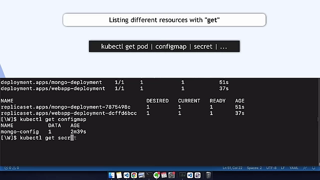 Listing all Kubernetes resources using `kubectl get commands`