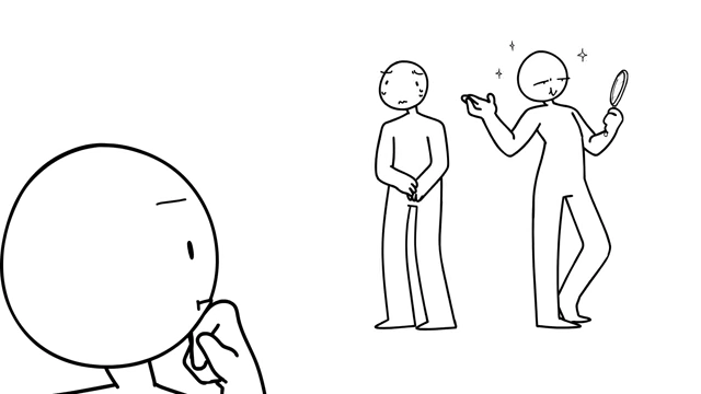 Anxious person fears judgment, unlike a narcissist