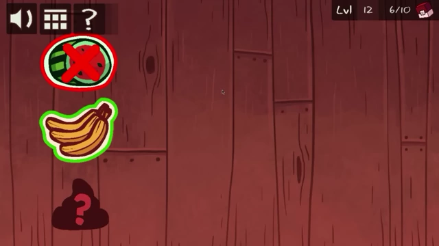 A display showing fruits, bombs, and a score counter