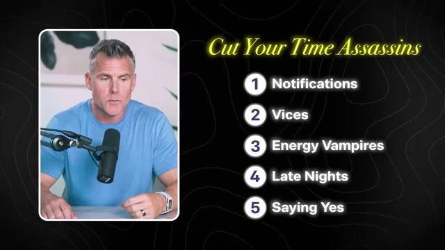 Five categories of "time assassins" to cut from your life