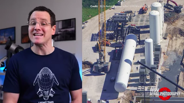 Rapid reassembly of the methane tank farm with a large horizontal storage tank