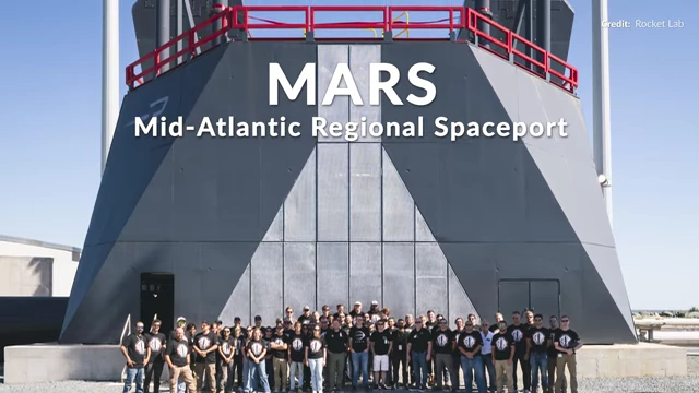 Rocket Lab team at the unveiling of the Neutron launch pad at MARS