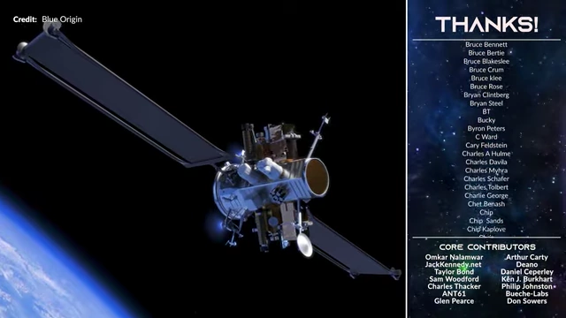 Blue Origin's Blue Ring platform, forming the basis for the Mars Telecommunications Orbiter