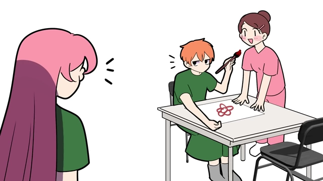 Honobread painting with another patient
