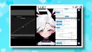 VTube Studio模型校准和表情配置界面