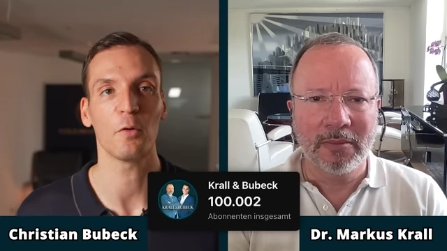 Krall & Bubeck YouTube channel reaching 100,002 subscribers