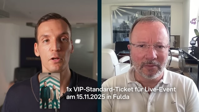 Prize: VIP Standard ticket for the live event in Fulda on November 15, 2025