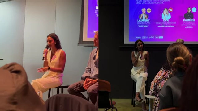 Speaker participating in an unpaid panel