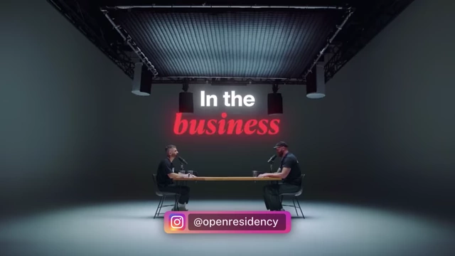 Title graphic for the Open Residency podcast