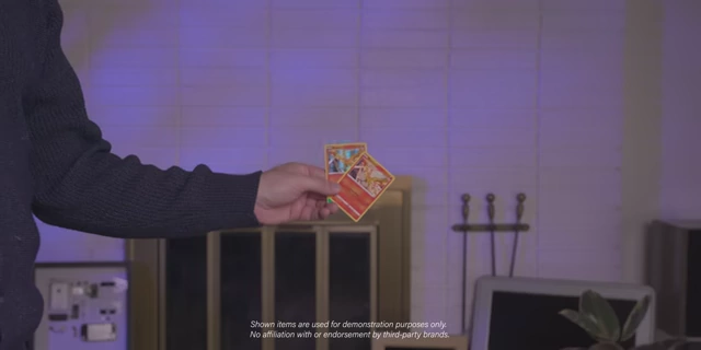 Two visually identical Pokémon cards used in the Origify demo.
