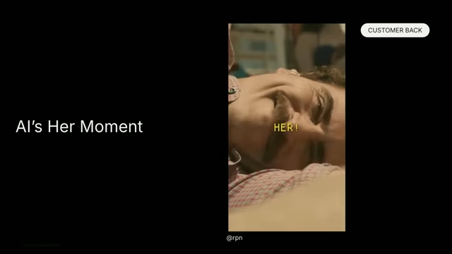 AI's "Her" moment for voice generation