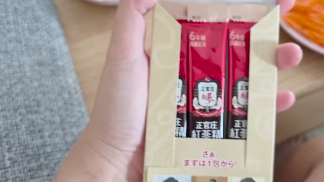 Red ginseng extract packets